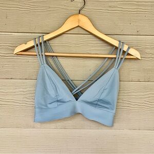 Women's Strappy Blue Bralette PINK Victorias Secret Medium